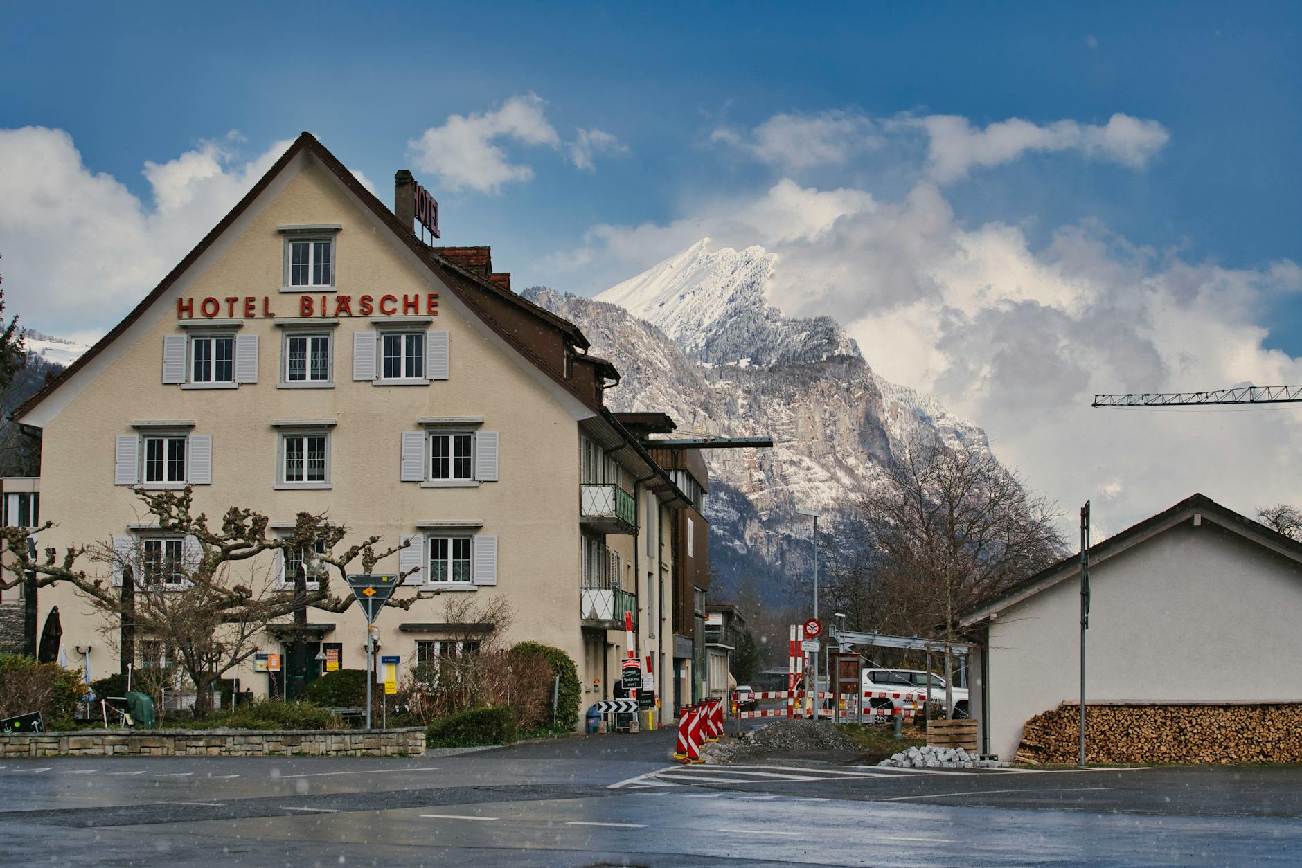 Blick auf die Tiroler Bergwelt