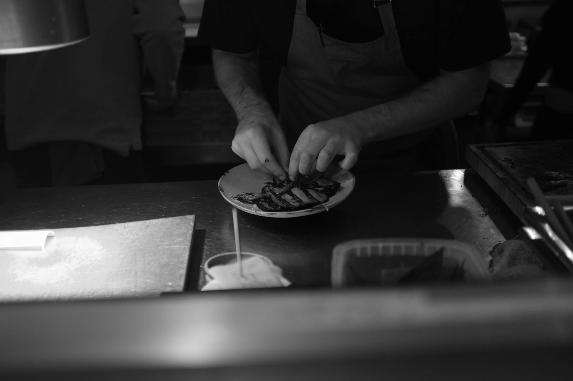 Küche im Berghof Restaurant